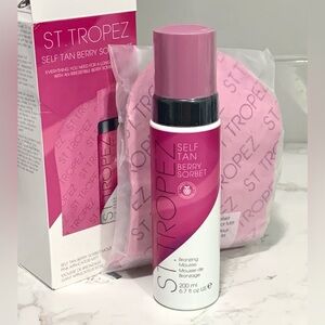 St. Tropez Berry Sorbet Bronzing Mousse with mitt NIB